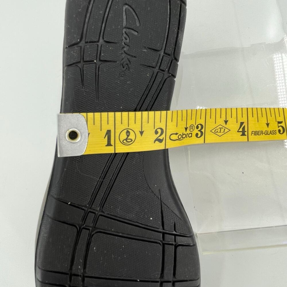 Clark’s Women’s Suttyn Walk Wedge Slip-On Shoes, Black, Sz. 7M Comfort Office - Picture 11 of 14